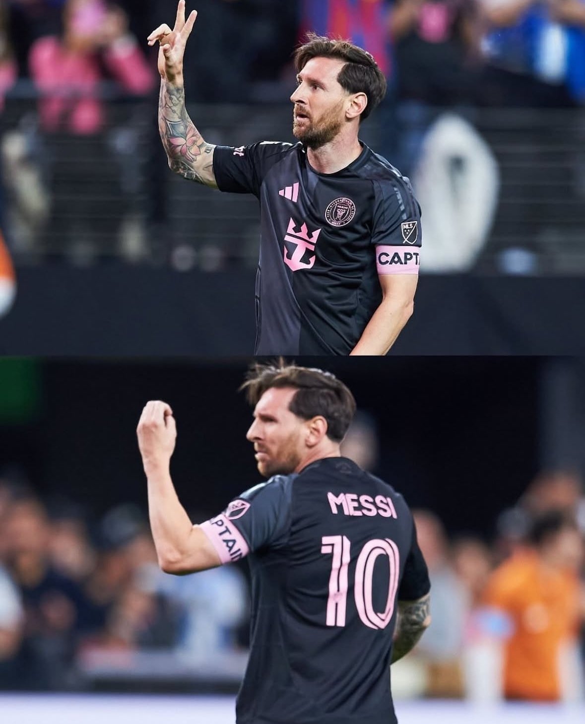 梅西努力放手一搏，带领球队取胜