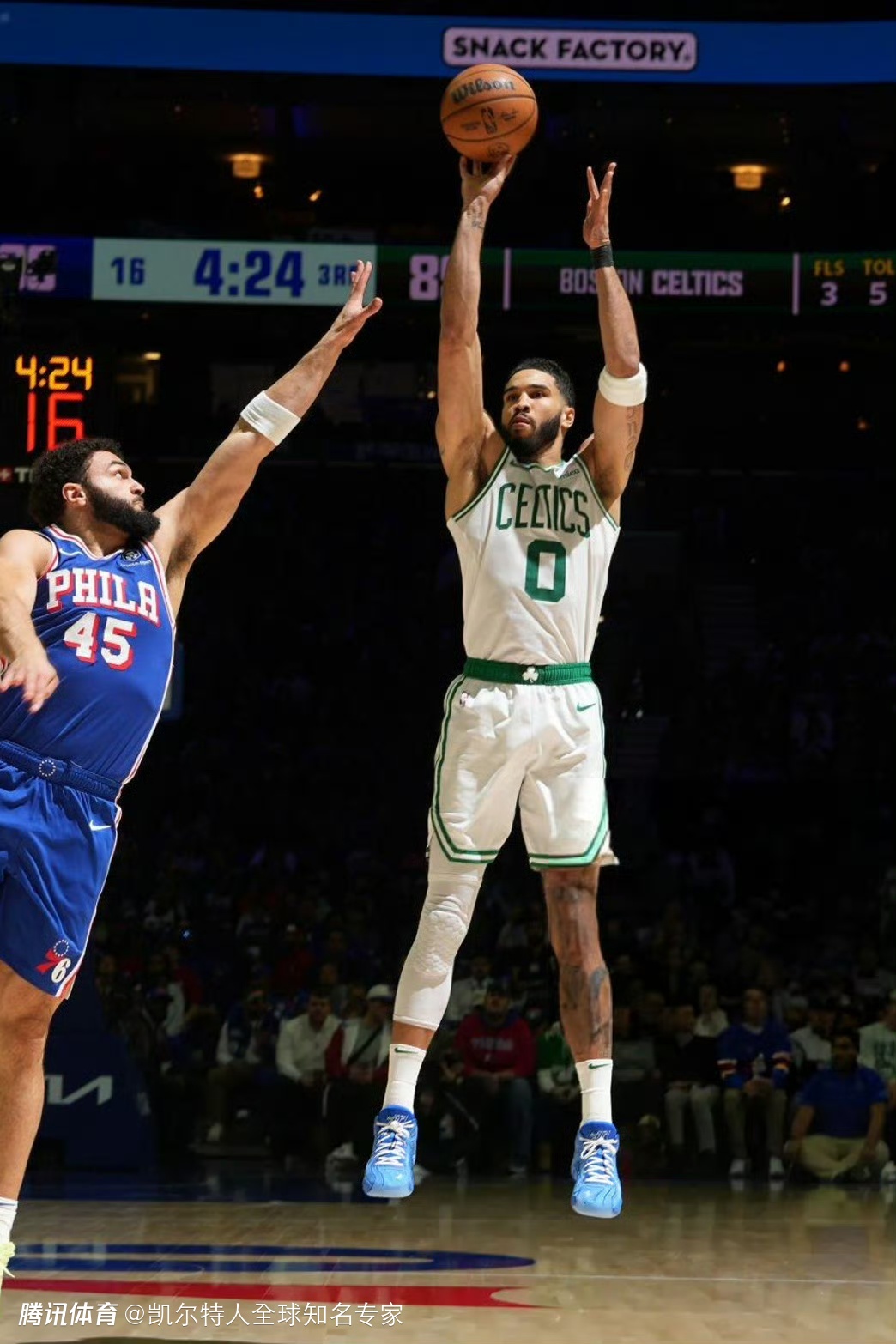 76人逆转凯尔特人，战绩领先系列赛